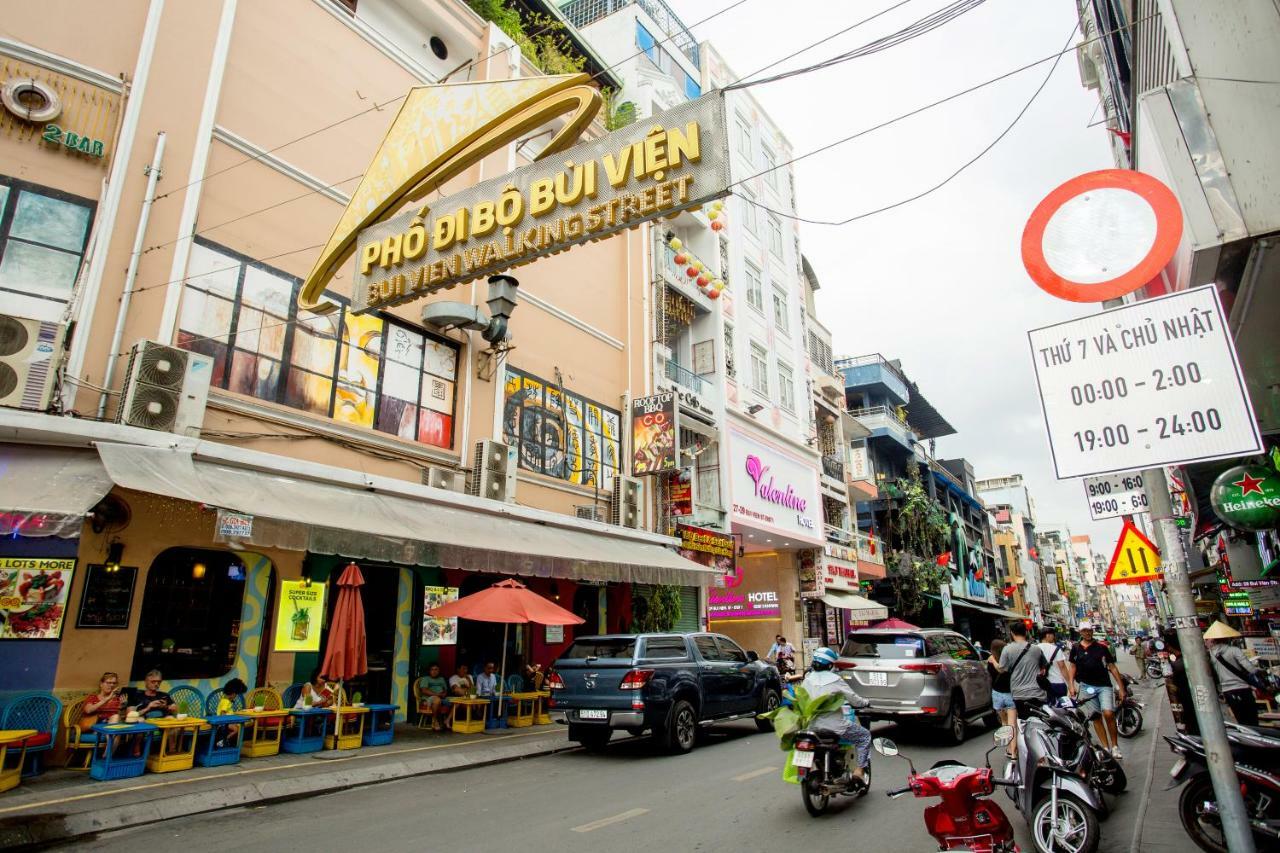 Valentine Hotel Saigon - Bui Vien Street Хошимін Екстер'єр фото